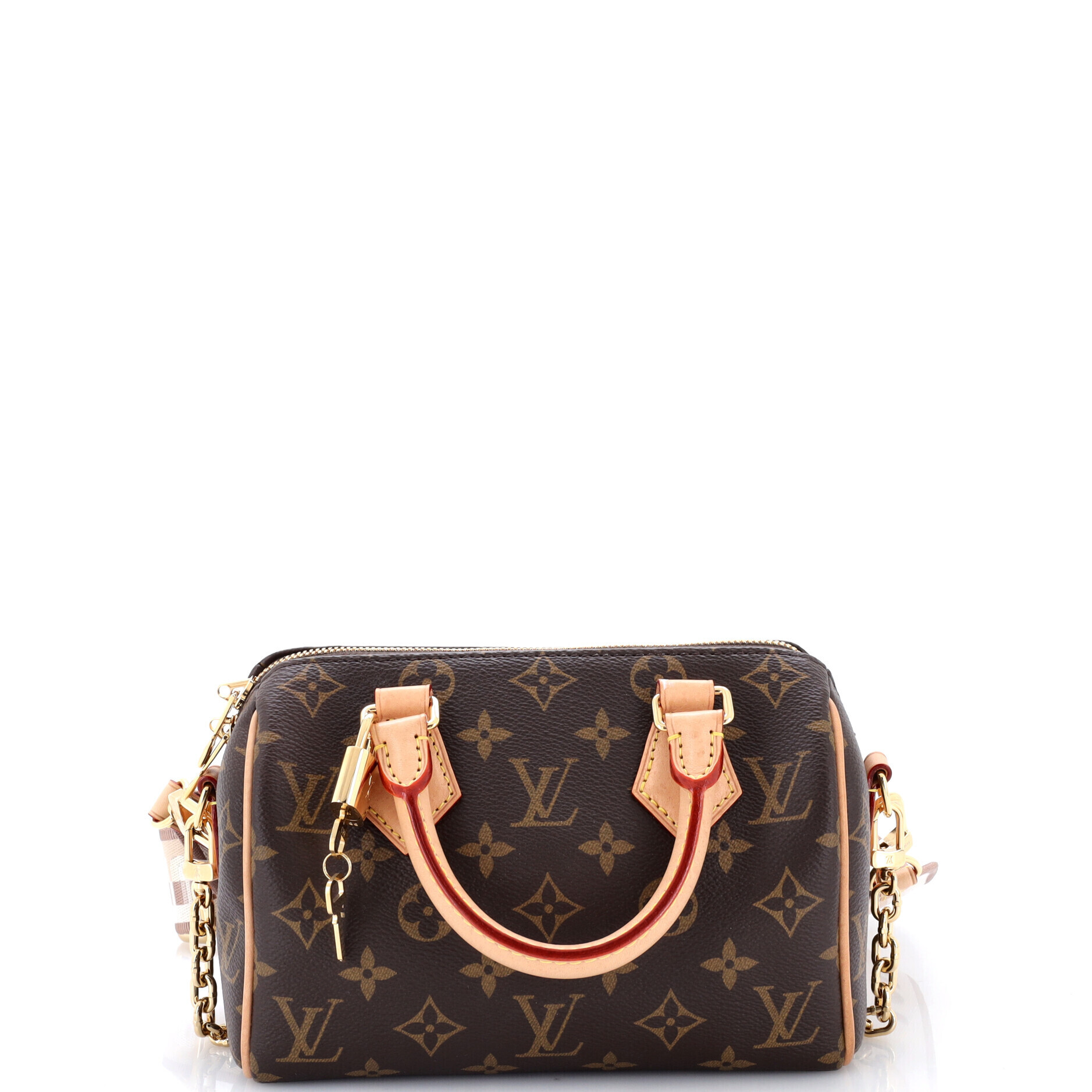 Louis Vuitton 20 Speedy Bandouliere Bag Monogram Canvas